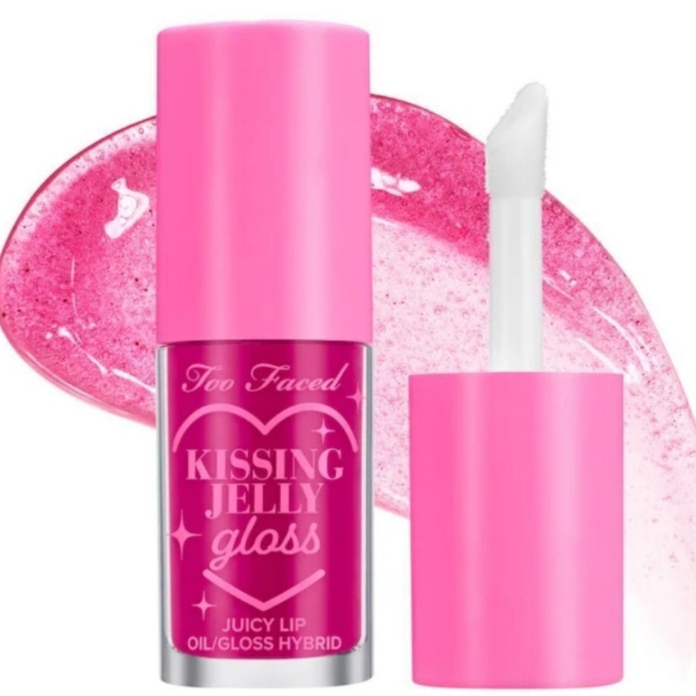 Too Faced Kissing Jelly Gloss - Raspberry